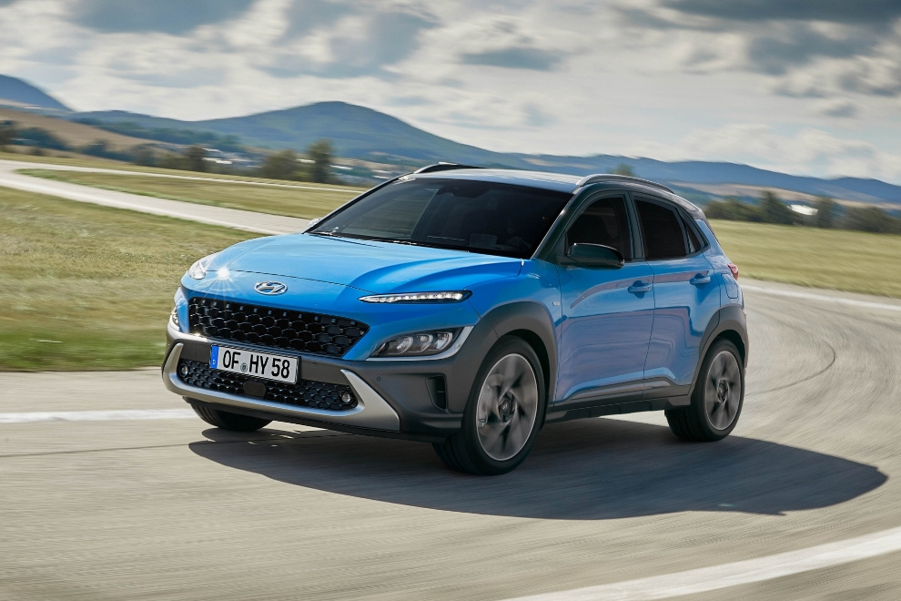 Päivitetty kompakti crossover Hyundai Kona