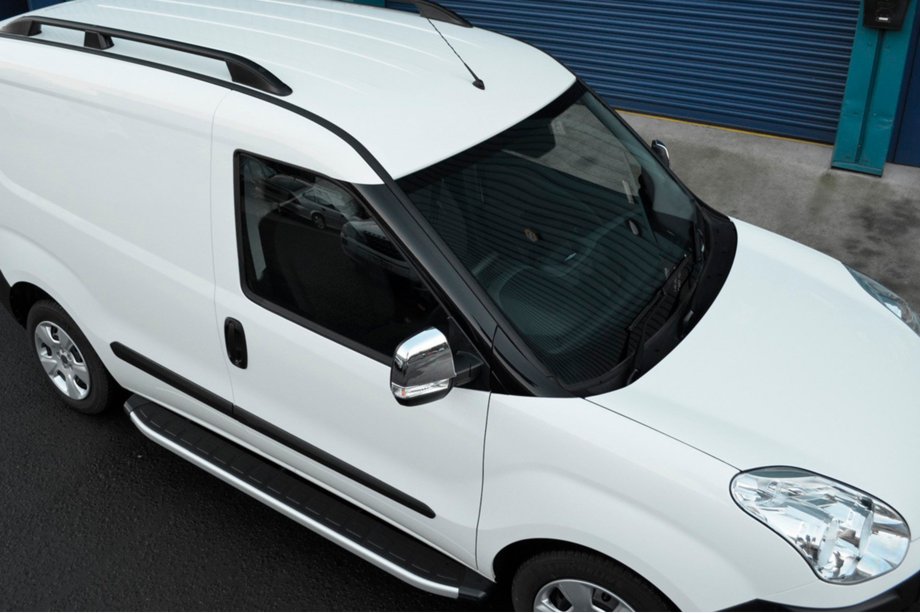 Fiat Doblo II 2010–2022 Peilinkuoret (2 kpl, ruostumaton teräs) Carmos - turkkilainen teräs Kuva 5