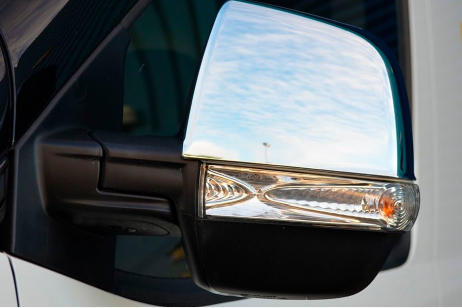 Fiat Doblo II 2010–2022 Peilinkuoret (2 kpl, ruostumaton teräs) Carmos - turkkilainen teräs Kuva 11