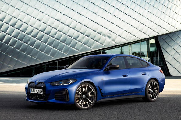 Sähköisen BMW i4 -liftbackin ensimmäinen sukupolvi