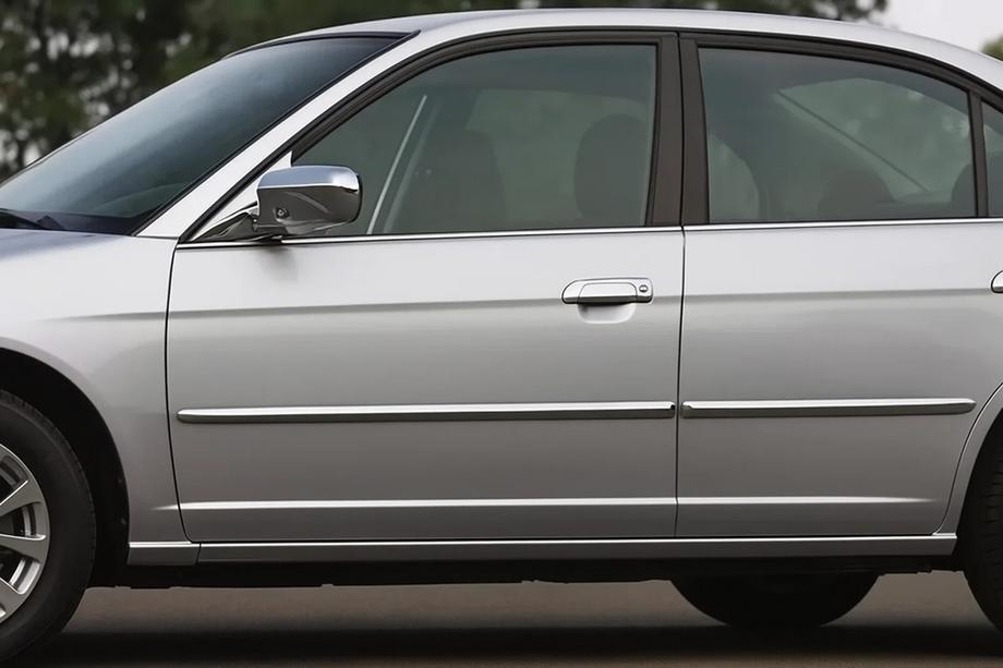 Honda Civic Sedan VII 2001–2006 Ovenkahvan suojat ruostumattomasta teräksestä (8 kpl) Image