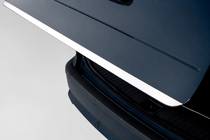 Opel Antara 2006–2017 Takalukun reunalista (ruostumaton teräs) kuva 1