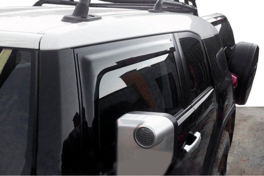 Toyota FJ Cruiser 2006–2022 Sivulasin tuuliohjaimet (2 kpl, HIC) Image