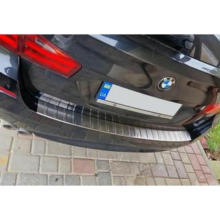 Takapuskurin suojalista Carmos (SW, ruostumaton teräs) BMW 5-sarja F10/F11 2010–2016 kuva 1