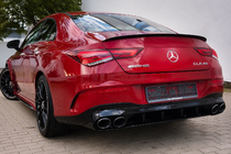 Mercedes CLA C118 2019– Takadiffuusori pakoputken päillä (CLA45-design) kuva 3