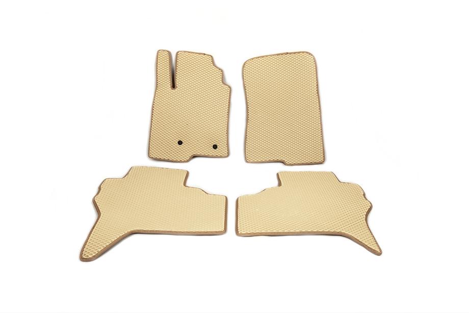 Mitsubishi Pajero Wagon III 1999–2006 EVA-auton lattiamatot (beige) Image