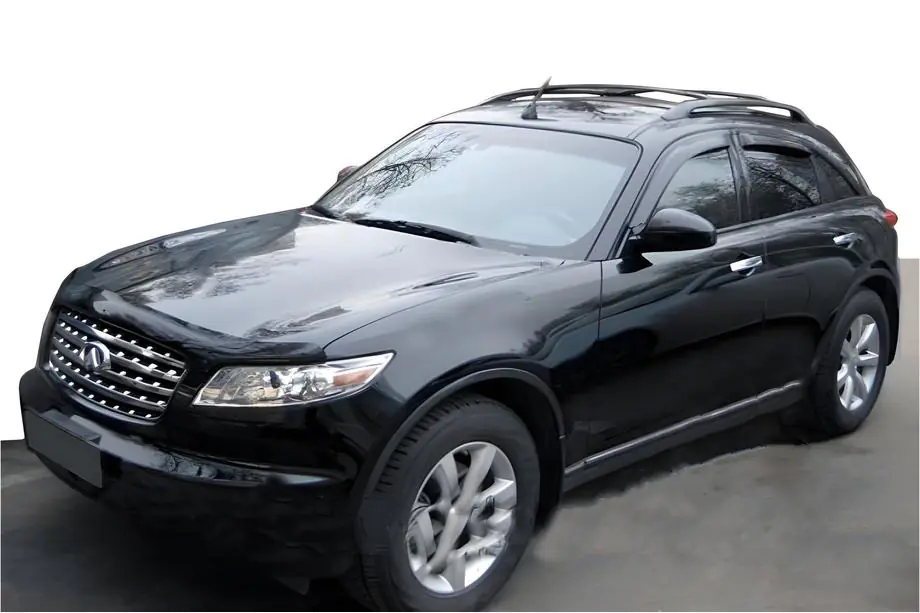 Infiniti FX 2008–2012 Ikkunadeflektorit (4 kpl, HIC) Image