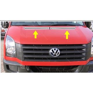 Konepellin koristelista (2 kpl, ruostumaton teräs) Volkswagen Crafter 2006–2016 kuva 1