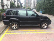 Toyota Land Cruiser Prado 120 2002–2009 Kattokaiteet Skyport Black (2 kpl) kuva 6