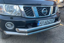 Nissan Patrol Y61 1997–2011 Etu puskuri täydellinen käytetty (2004-2008) kuva 2