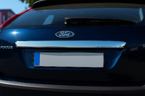 Ford Focus II 2005–2008 Takaluukun koristelista (HB, RST) Carmos - turkkilainen teräs kuva 1