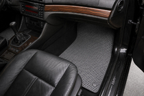 BMW 5-sarja E39 1996–2003 EVA-lattiamatot (harmaat) kuva 2