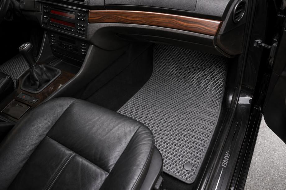 BMW 5-sarja E39 1996–2003 EVA-lattiamatot (harmaat) Kuva 2