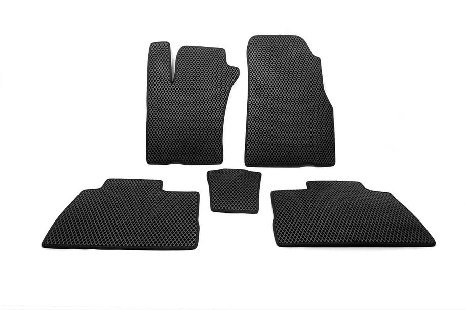 Mercedes ML W163 1997–2005 EVA-lattiamatot (mustat) Kuva 2