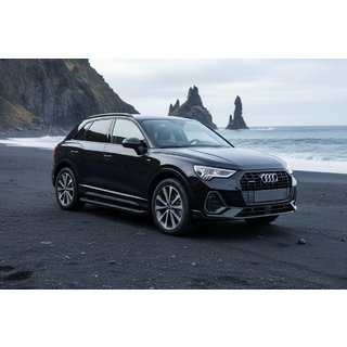 Allmond Black sivuportaat (2 kpl, alumiini) kuva 1