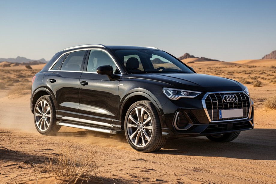 Audi Q3 2019–2025 Sivuportaat Maya V1 (2 kpl, alumiini) Image