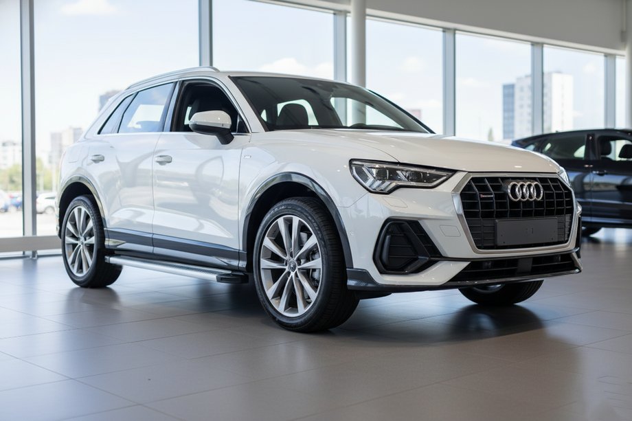 Audi Q3 2019–2025 Maya V2 sivuportaat (2 kpl, alumiini) Image