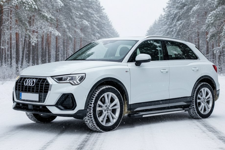 Audi Q3 2019–2025 Rainbow sivuportaat (2 kpl, alumiini) Image