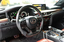 Lexus GX460 2009–2023 Täydellinen anatominen ohjauspyörä (hiilikuitu) kuva 4
