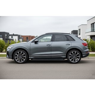 Sivukynnykset Tayga Black (2 kpl, alumiini) Audi Q3 2019–2025 kuva 1