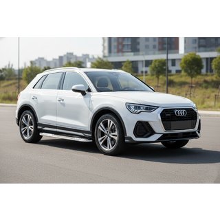 Tayga V2 sivukynnykset (2 kpl, alumiini) Audi Q3 2019–2025 kuva 1