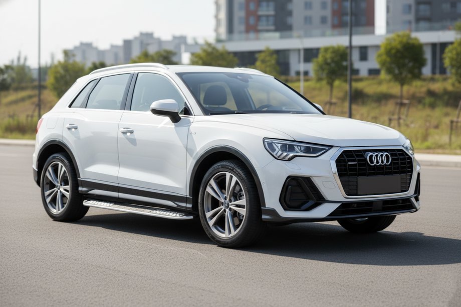 Audi Q3 2019–2025 Tayga V2 sivukynnykset (2 kpl, alumiini) Image