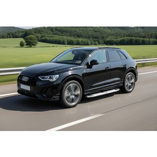 Mevsim Grey sivuporrastangot (2 kpl, alumiini) Audi Q3 2019–2025 kuva 1