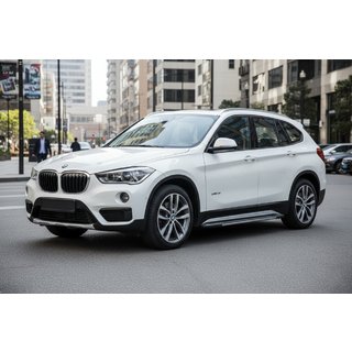 Sivuastinlaudat Bosphore Grey (2 kpl, alumiini) BMW X1 F48 2015–2022 kuva 1