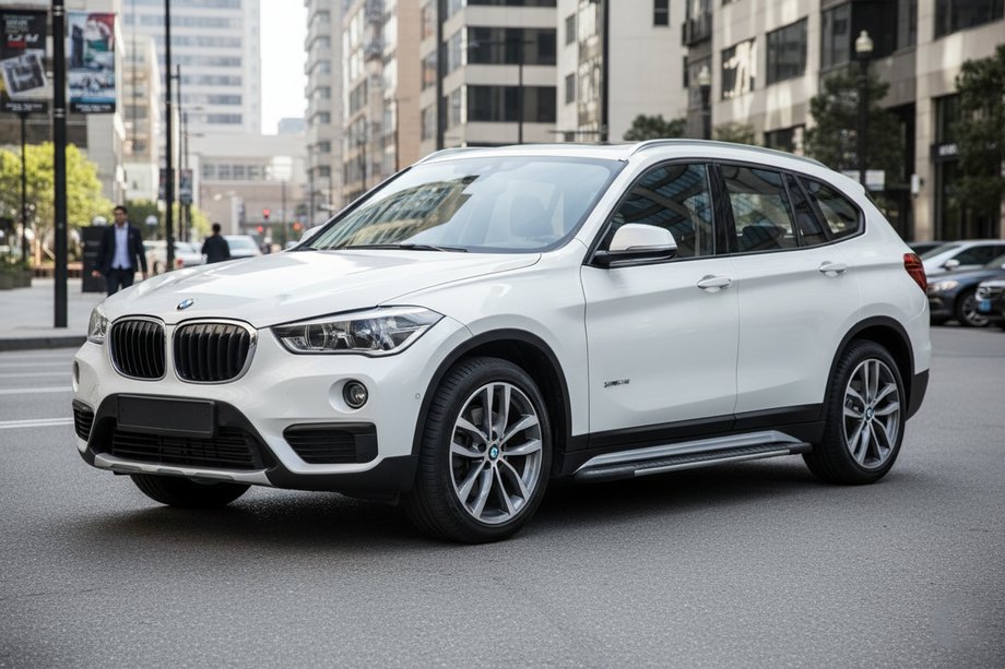 BMW X1 F48 2015–2022 Sivuastinlaudat Bosphore Grey (2 kpl, alumiini) Image