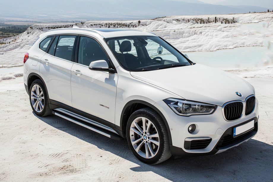 BMW X1 F48 2015–2022 Sivuportaat Maya V1 (2 kpl, alumiini) Image