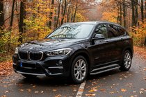 BMW X1 F48 2015–2022 Sivuportaat Tayga Grey (2 kpl, alumiini) kuva 1