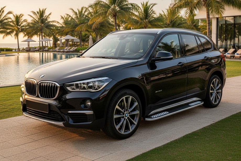 BMW X1 F48 2015–2022 Tayga V2 sivukynnykset (2 kpl, alumiini) Image