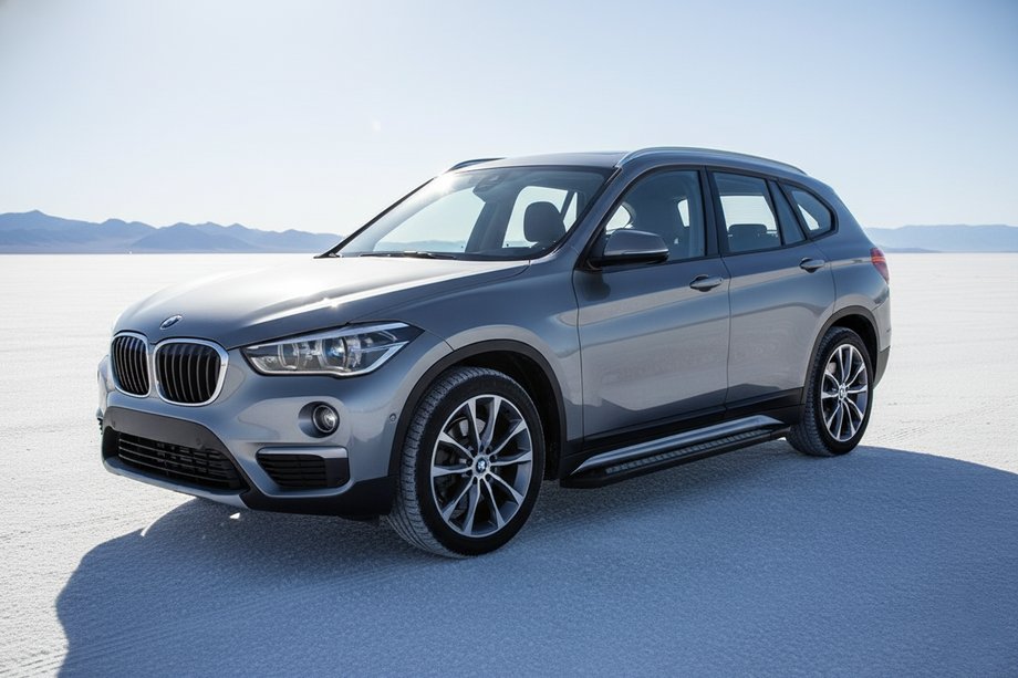BMW X1 F48 2015–2022 Sivuporrastangot Vision New Black (2 kpl, alumiini) Image