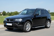 BMW X3 E83 2003–2010 Sivuastinlaudat Bosphore Grey (2 kpl, alumiini) kuva 1