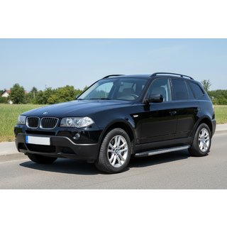 Sivuastinlaudat Bosphore Grey (2 kpl, alumiini) BMW X3 E83 2003–2010 kuva 1