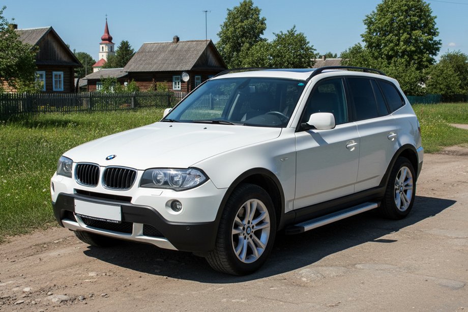 BMW X3 E83 2003–2010 Maya V2 sivuportaat (2 kpl, alumiini) Image