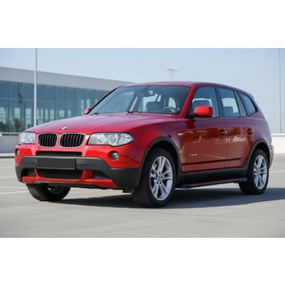 Sivuporrassarja Maya Red (2 kpl, alumiini) BMW X3 E83 2003–2010 kuva 1