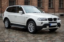 BMW X3 E83 2003–2010 Rainbow sivuportaat (2 kpl, alumiini) kuva 1