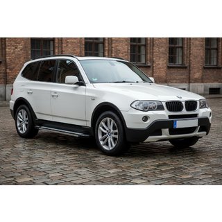 Rainbow sivuportaat (2 kpl, alumiini) BMW X3 E83 2003–2010 kuva 1