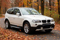 BMW X3 E83 2003–2010 Allmond Grey -sivukynnykset (2 kpl, alumiini) kuva 1