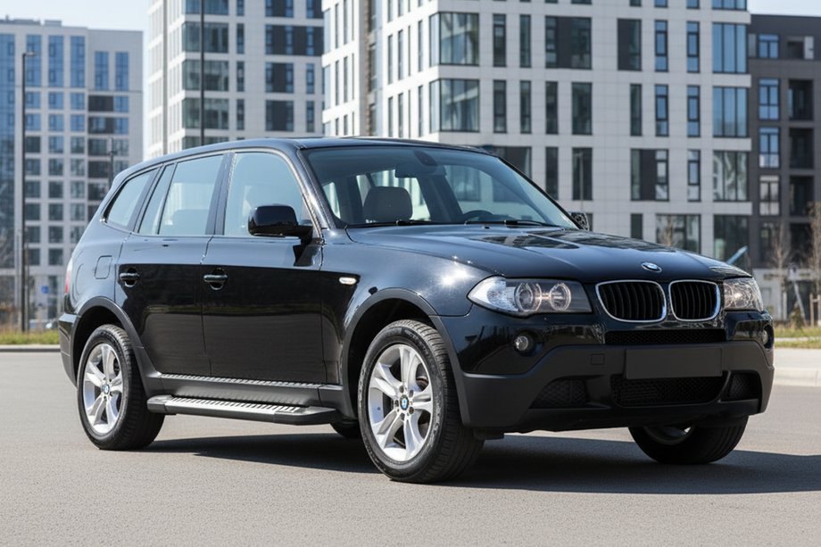 BMW X3 E83 2003–2010 Line-astinlaudat (2 kpl, alumiini) Image