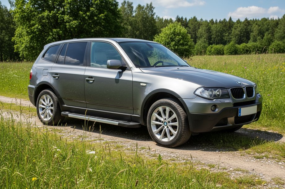 BMW X3 E83 2003–2010 RedLine sivuastinlaudat (2 kpl, alumiini) Image