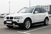BMW X3 E83 2003–2010 Sunrise sivuportaat (2 kpl, alumiini) kuva 1