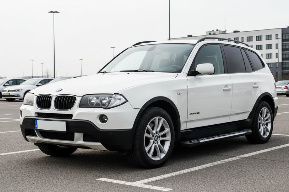 BMW X3 E83 2003–2010 Sunrise sivuportaat (2 kpl, alumiini) Image