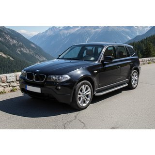 Sivuportaat Tayga Grey (2 kpl, alumiini) kuva 1