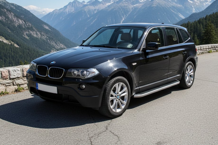 BMW X3 E83 2003–2010 Sivuportaat Tayga Grey (2 kpl, alumiini) Image