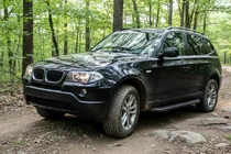 BMW X3 E83 2003–2010 Sivukynnykset Tayga Black (2 kpl, alumiini) kuva 1
