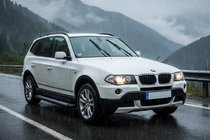 BMW X3 E83 2003–2010 Sivuporrastangot Vision New Black (2 kpl, alumiini) kuva 1