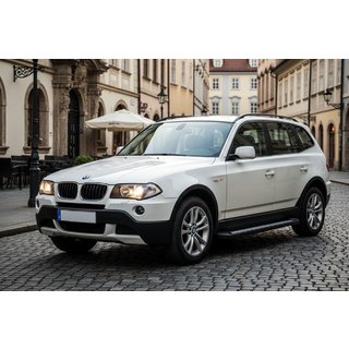 Sivuaskelmat Vision New Grey (2 kpl, alumiini) BMW X3 E83 2003–2010 kuva 1