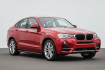 BMW X4 F26 2014–2018 Sivuporrassarja Maya Red (2 kpl, alumiini) kuva 1